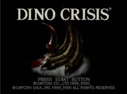 Dino Crisis Title Screen
